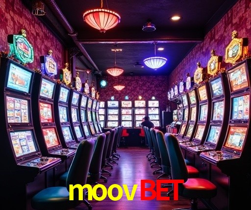 Interface moderna da plataforma moovbet